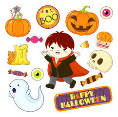 Collection of Halloween icons