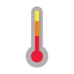 thermometer measure temperature icon