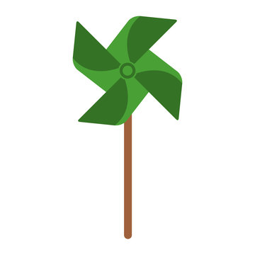 Paper Windmill Toy Icon