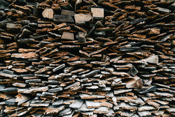 Wood texture background. Empty simple dark deep modern summer, spring, autumn colors. Bright halftone pattern, image. Print brochure, banner, web, website, cover, book, invitation