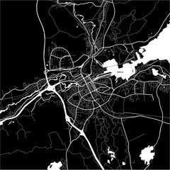 Area map of Gävle, Sweden