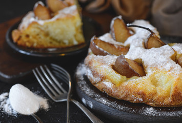 fresh pear cake
