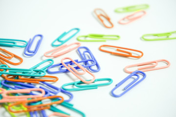 colorful clip. Normal pattern. カラフルなクリップ。　ノーマルパターン
