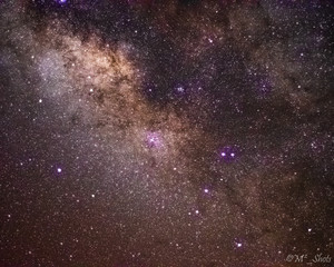 the milky way from the middle east