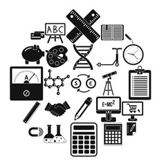 Numerator icons set. Simple set of 25 numerator vector icons for web isolated on white background