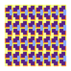 Mosaico mattonella arte astratto geometrico texture sfondo vettoriale colorato stampa tessile