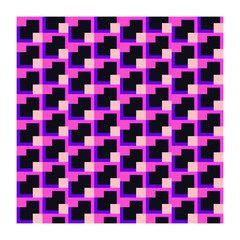 Rosa concetto texture stratto design vettoriale geometrico mosaico mattonella colorato tessile stampa