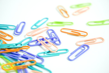 colorful clip. Watercolor pattern. カラフルなクリップ。　イラスト、水彩パターン