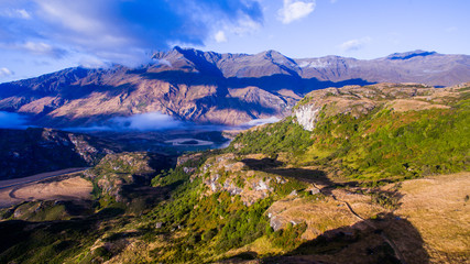 lake wanaka covered in blue colors new zealand beauties and mountains