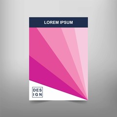 Modern Vector abstract book cover template. Vector of modern abstract background