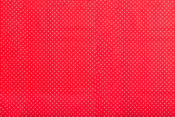 Red texture with white dots