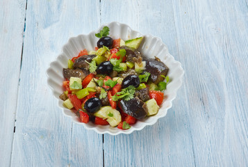 Armenian Roasted Eggplant Salad