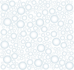 droplet of rainwater , water drops on white background vector illustration