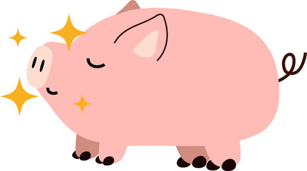 Pig illustration