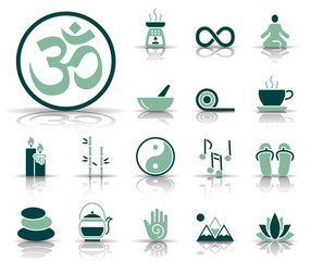 Meditation & Yoga - Iconset