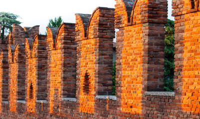 inside the castle walls