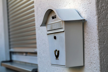 Old mailbox on the wall