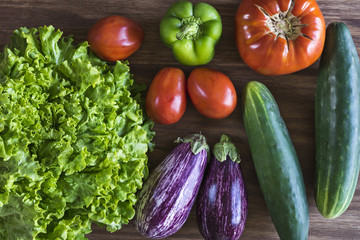 Fresh vegetables from my garden