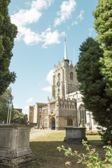 Fototapeta na wymiar Chelmsford Cathedral Essex UK