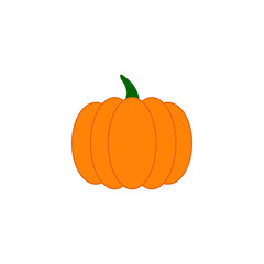 Pumpkin icon. Autumn concept