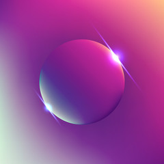 Vibrant colorful abstract gradient background. Pink and violet colored design for yor brochure or flyer project, cover, print, presentation, poster. Minimal design vector illustration.