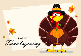 Thanksgiving turkey. Happy Thanksgiving day