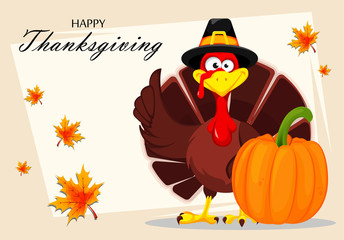 Thanksgiving turkey. Happy Thanksgiving day