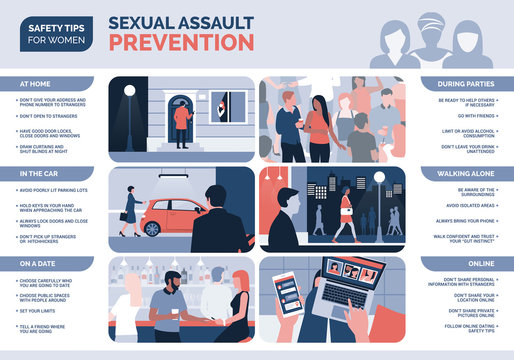 Sexual assault prevention for women and safety tips