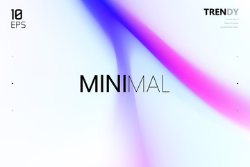 Trendy Fluid Gradient Shape Background. Abstract Watercolor Backdrop. Color Flow Design