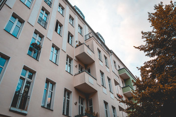 low angle view of house in the heart of berlin