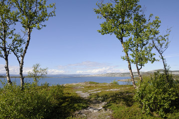 Obraz premium an er Porsangerfjorden