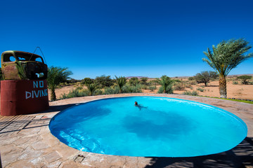 Cooling off in the Nmaib Desert