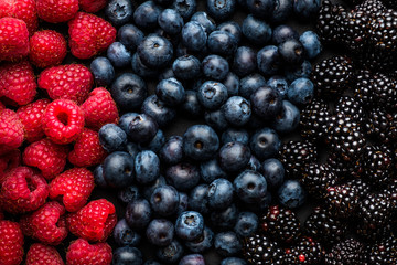 background of berries