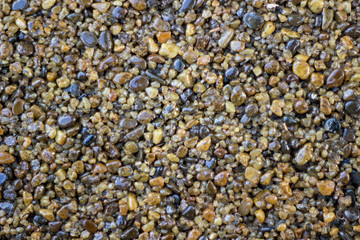 a large number of stones as a background