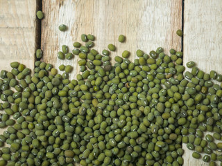 Mung Beans also known as Green Moong, Kacang Hijau, Vigna Radiata