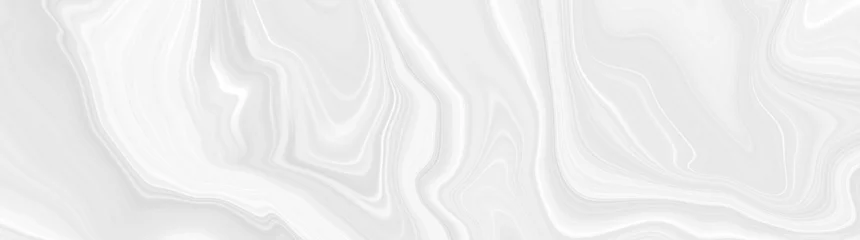 Photo sur Plexiglas Vague abstraite The texture of white marble for a pattern of packaging in a modern style. Beautiful drawing with the divorces and wavy lines in gray tones for wallpapers and screensaver.