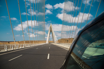 Obraz premium Rabat, Morocco - Mohamed 6 bridge