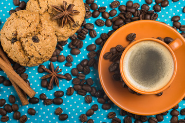 have a nice day, good morning with cup of coffee