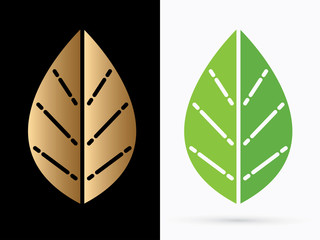  Luxury Leaf illustration graphic vector