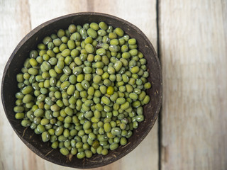 Mung Beans also known as Green Moong, Kacang Hijau, Vigna Radiata