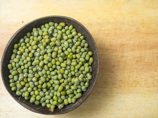 Mung Beans also known as Green Moong, Kacang Hijau, Vigna Radiata
