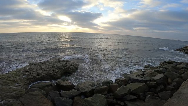 OCEAN WIECZOREM