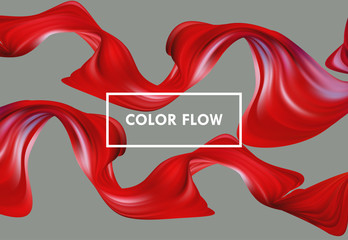 Abstract colorful vector background, color flow liquid wave for design brochure, website, flyer.