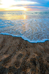 où s'échoue les vagues