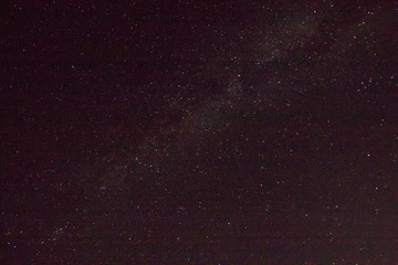 Fototapeta premium beautiful warm starry summer night