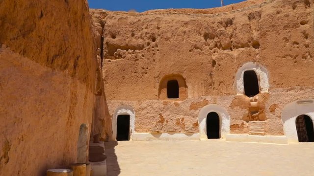 exterior of the ancient house