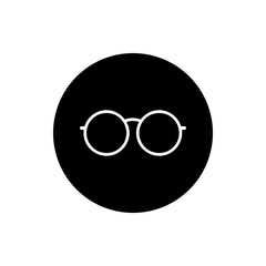 Round glasses icon