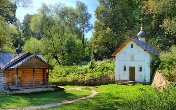 Source and chapel of the Bogolyubskaya icon of the Mother of God in Tarus