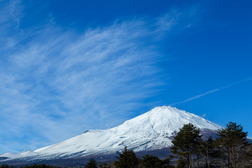 西臼塚からの富士山