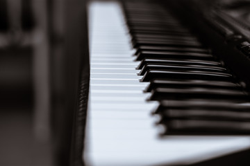 Piano keys